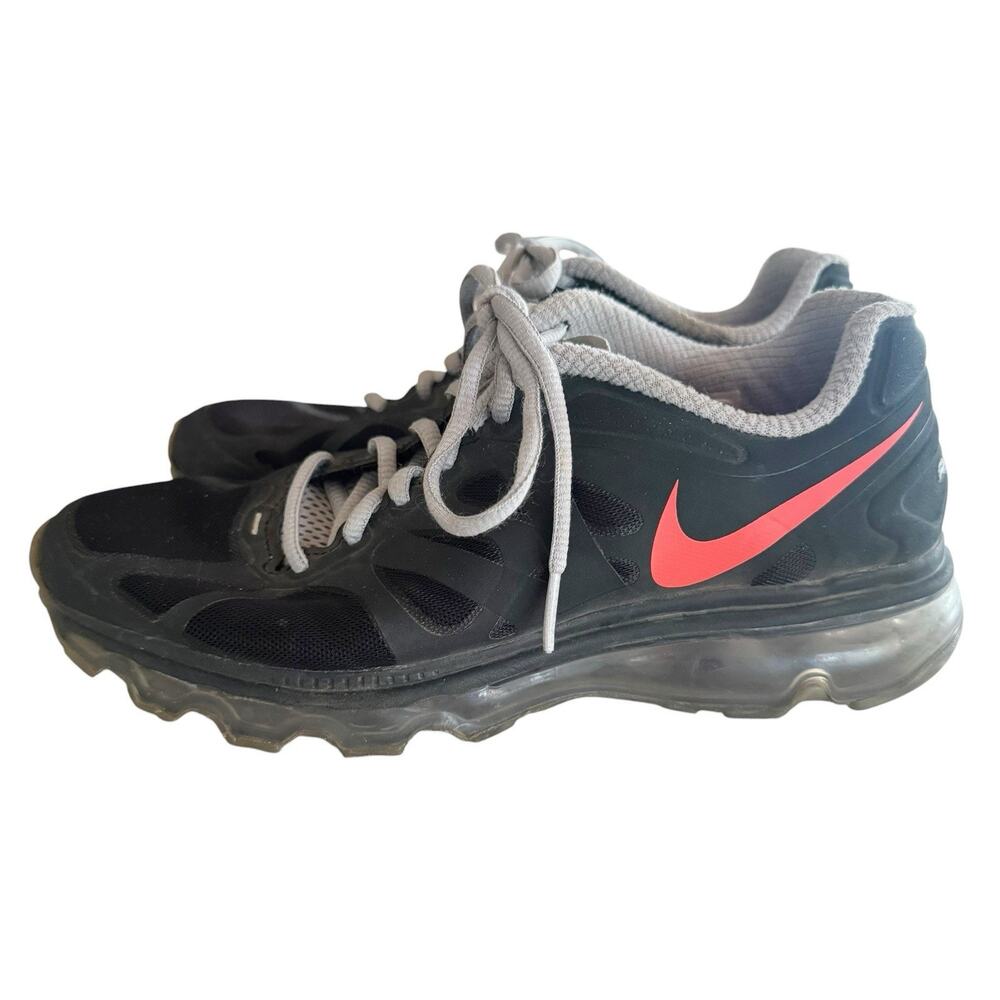 Nike Mens Air Max Plus 2011 487982-403 Black Running‎ Shoes Sneakers Sz 6Y Youth